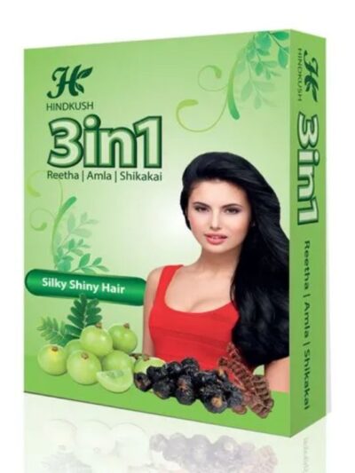 Hindkush 3in1 Herbal Reetha Amla Shikakai Powder